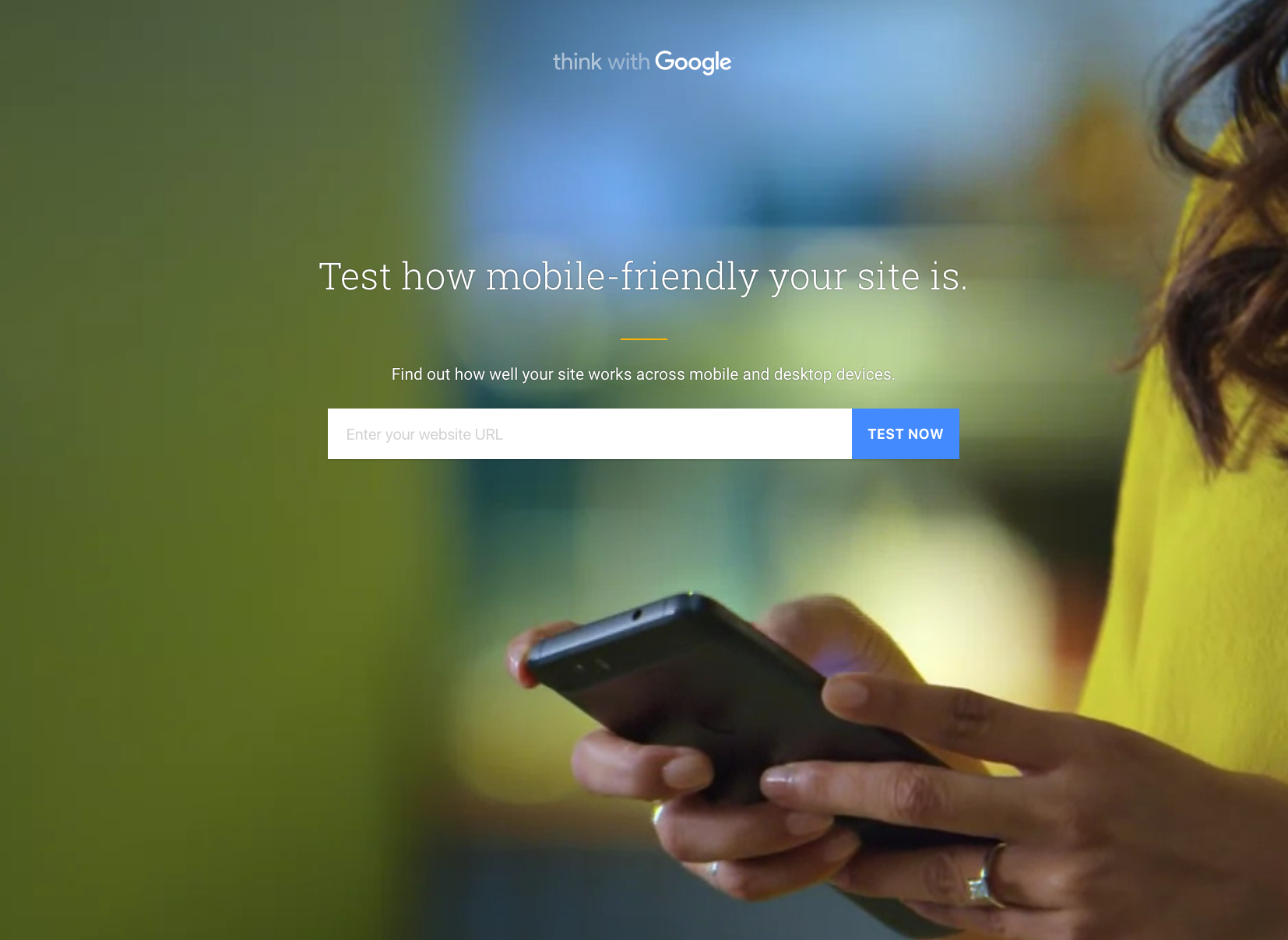 Test how mobile-friendly your site is