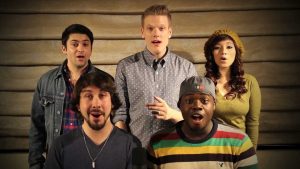 pentatonix スコット・ホアイング（Scott Hoying）、ミッチ・グラッシ（Mitch Grassi）、カースティン・マルドナード（Kirstin Maldonado）